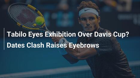 Tabilo bevorzugt Exhibition statt Davis Cup? Terminkonflikt erregt Aufsehen