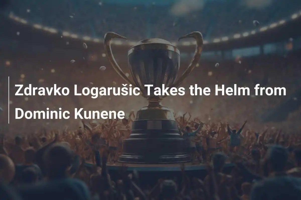 Zdravko Logarušic przejmuje stery po Dominiczie Kunene