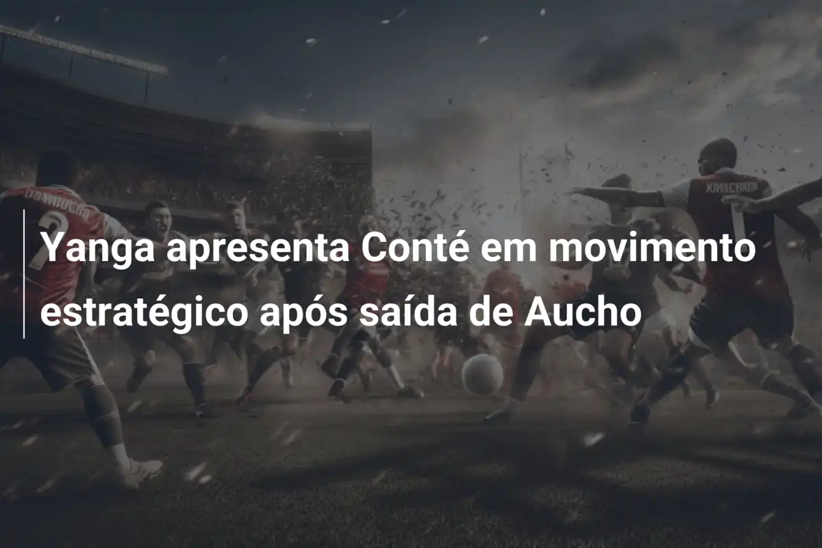Yanga apresenta Conté em movimento estratégico após saída de Aucho