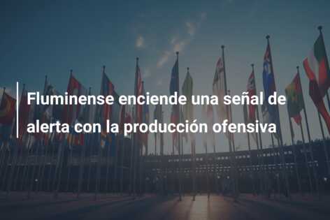 Fluminense enciende una señal de alerta con la producción ofensiva