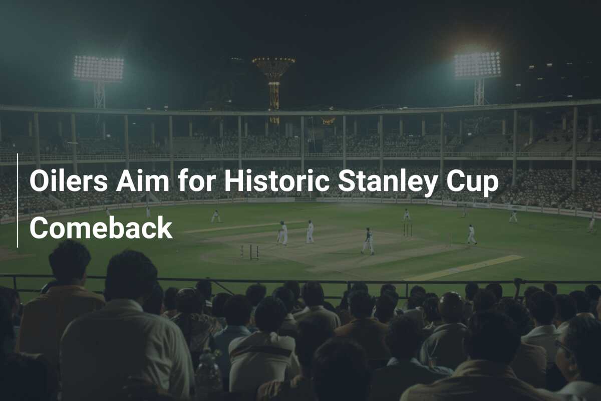 Oilers Aim for Historic Stanley Cup Comeback - azscore.com