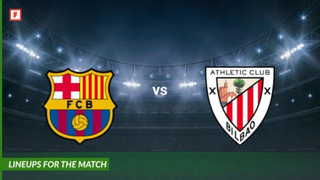 บาร์เซโลนา ปะทะ อัตเลติกเดบิลบาโอ: รายชื่อผู้เล่นสำหรับการแข่งขัน
