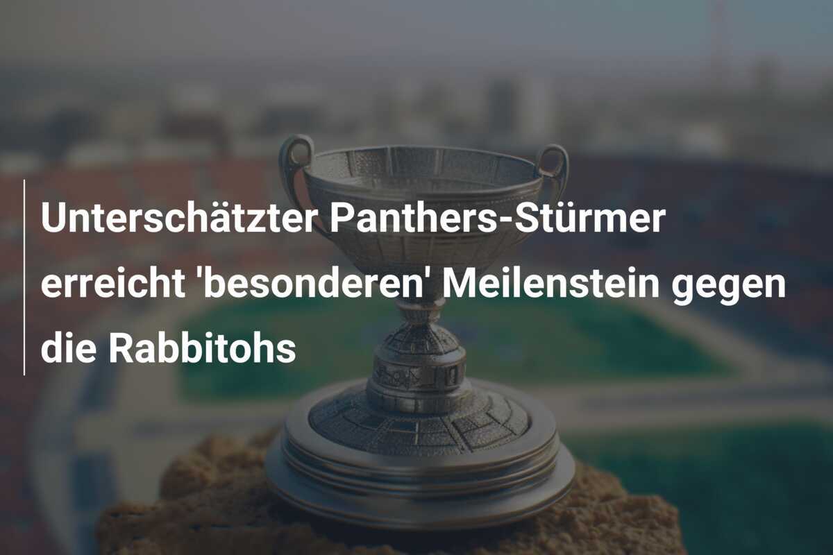 Unterschätzter Panthers-Stürmer erreicht ‘besonderen’ Meilenstein gegen die Rabbitohs