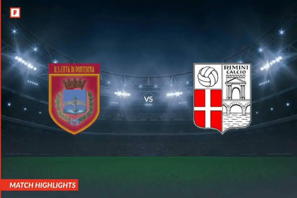 U.S. Città di Pontedera - Rimini FC 1912 tore und höhepunkte