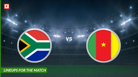 South Africa vs Cameroon: susunan pemain untuk pertandingan