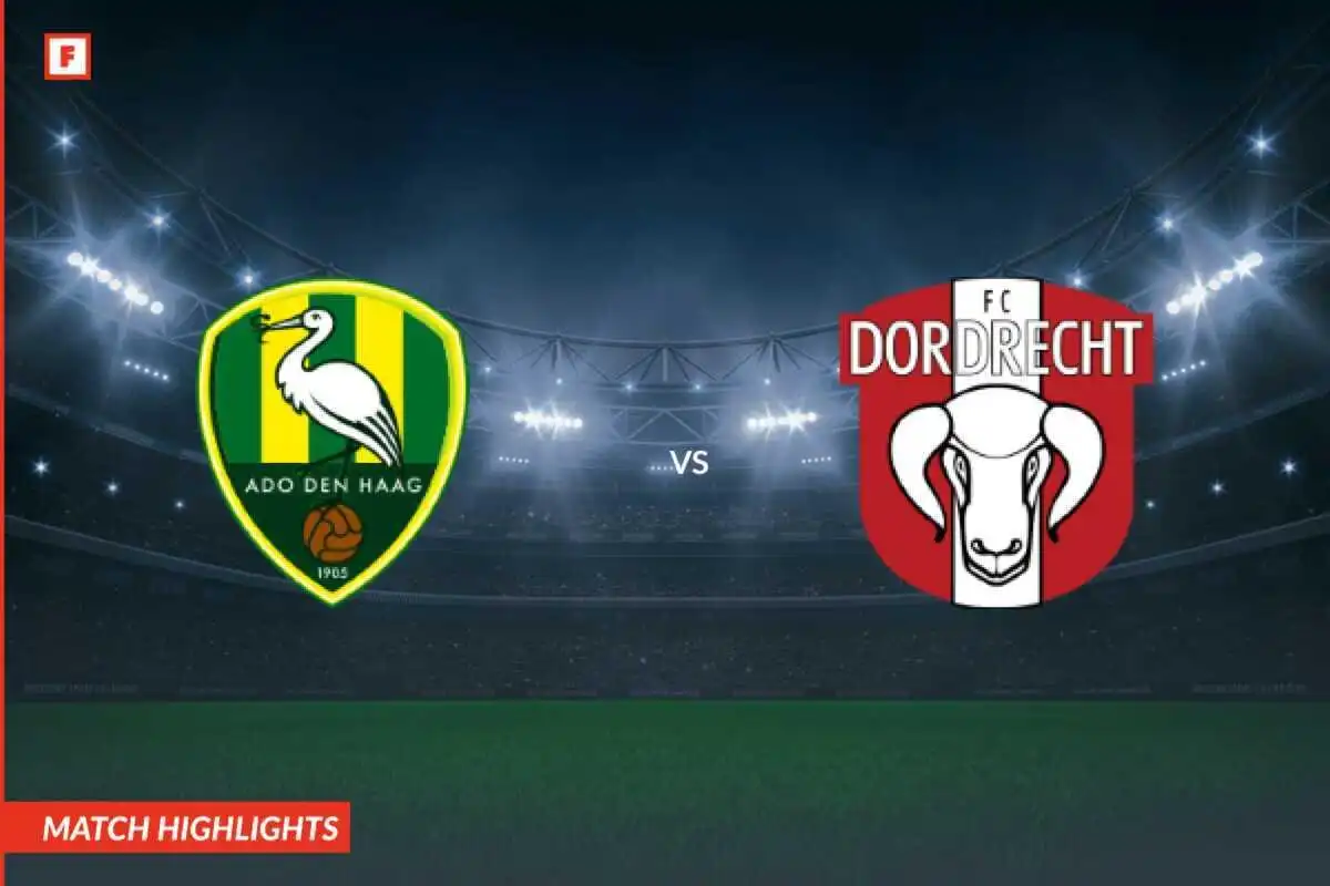 ADO Den Haag - Dordrecht goluri și momente importante