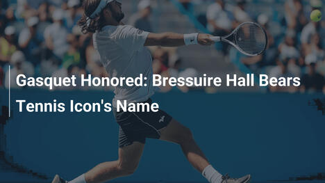 Gasquet geehrt: Halle in Bressuire trägt Ikonen-Namen