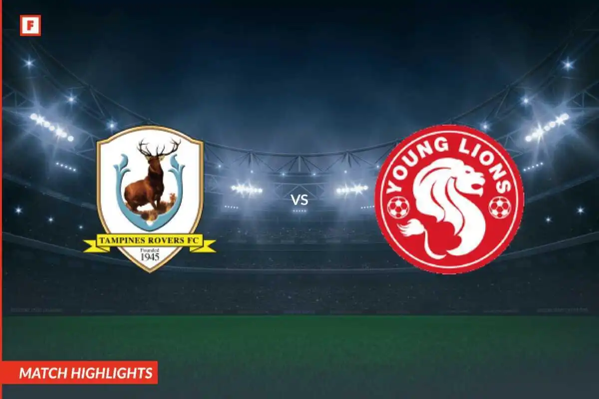 Tampines Rovers - Young Lions buts et temps forts