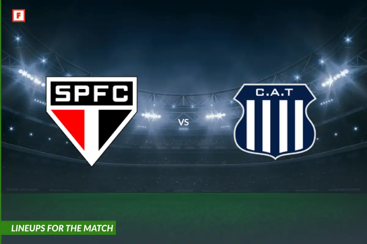 Sao Paulo ปะทะ ตาลเลเรส เดอ คอร์โดบา: รายชื่อผู้เล่นสำหรับการแข่งขัน
