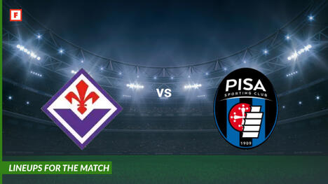 Fiorentina vs Pisa 1909: susunan pemain untuk pertandingan