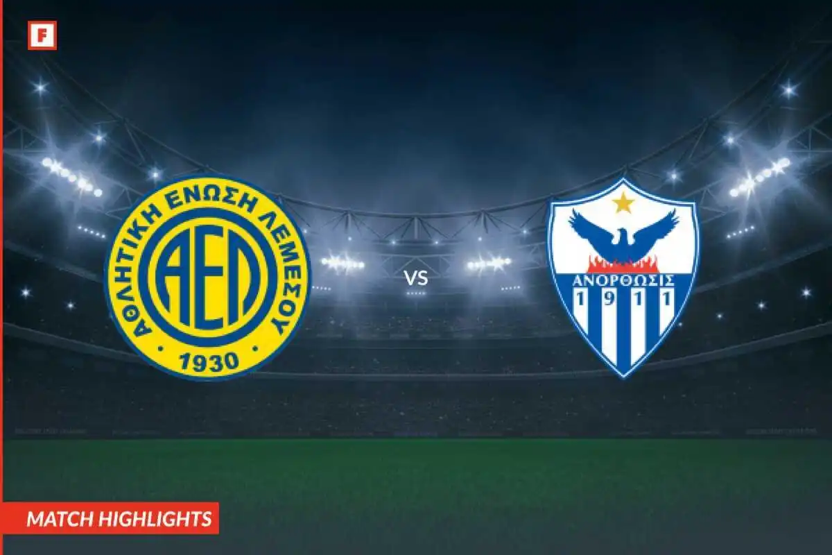 AEL Limassol - Anorthosis gol e momenti salienti