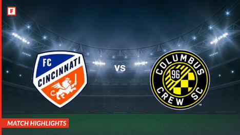 Cincinnati - Columbus Crew ประตูและไฮไลท์