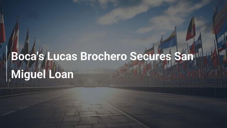 Lucas Brochero del Boca in prestito al San Miguel