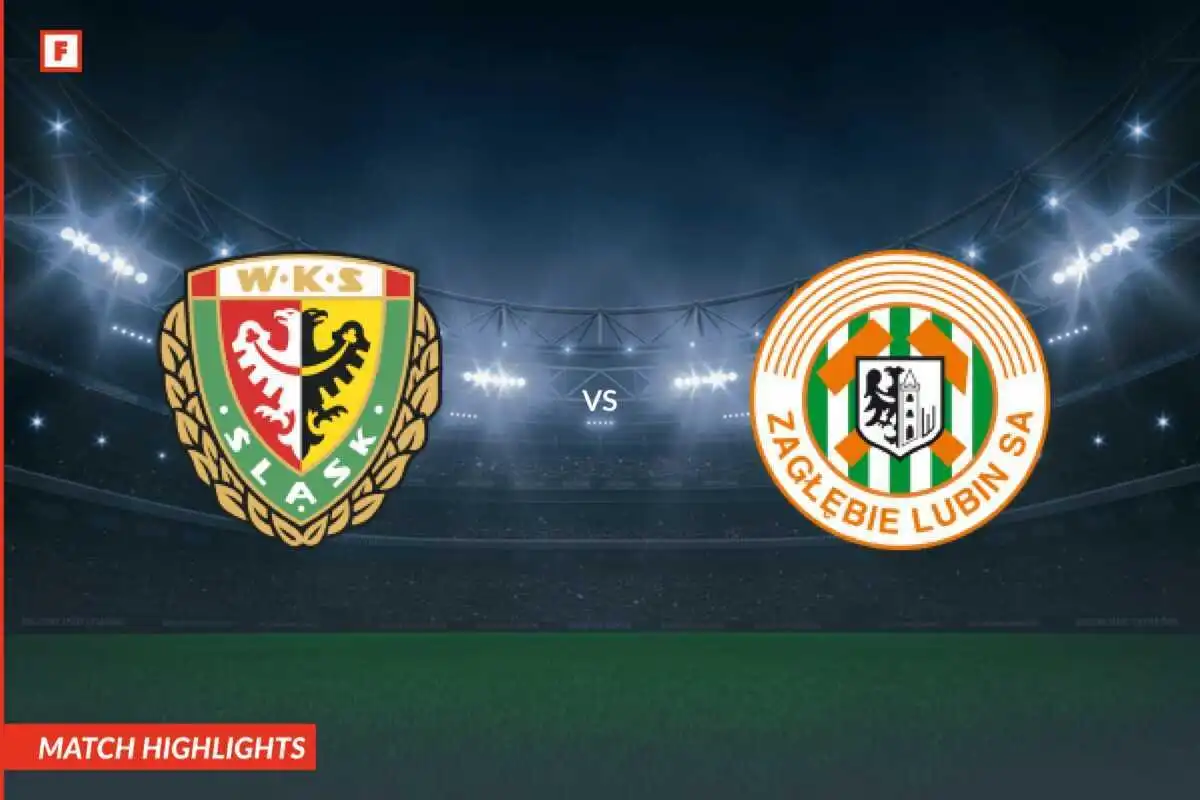 Slask Wroclaw - Zaglebie Lubin gol e momenti salienti