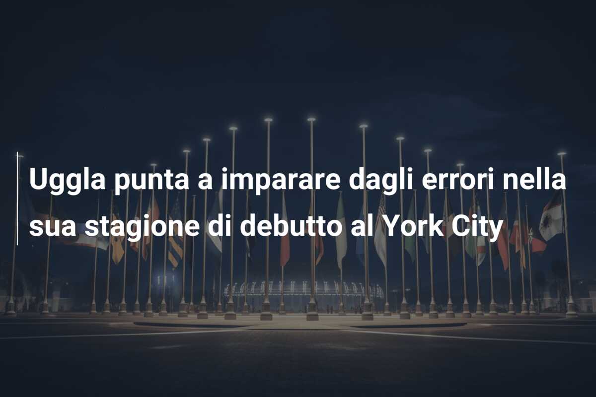 Uggla punta a imparare dagli errori nella sua stagione di debutto al York City