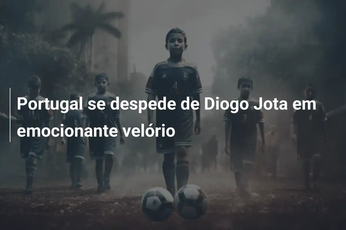 Portugal se despede de Diogo Jota em emocionante velório