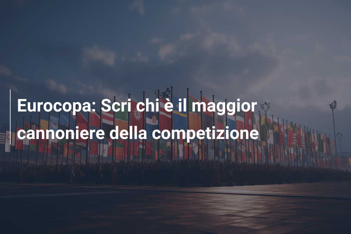 Eurocopa: Scri chi è il maggior cannoniere della competizione