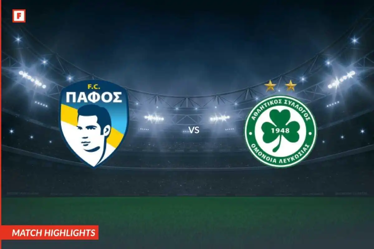 Pafos - AC Omonia mål og høydepunkter