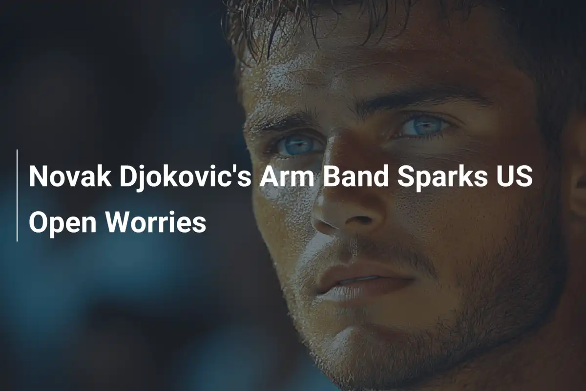 Djokovics Armbinde weckt US-Open-Bedenken