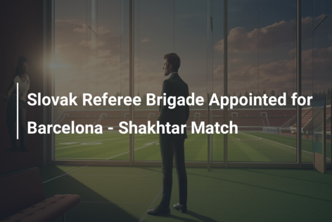 Who is Ivan Kružliak, the referee for Barcelona vs Shakhtar Donetsk,  Champions League 2023/24 - AS USA