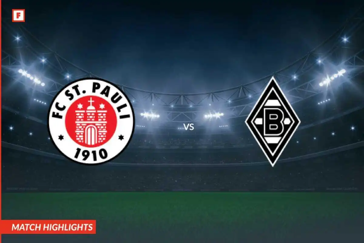 FC St. Pauli - Borussia Monchengladbach góly a najzaujímavejšie momenty
