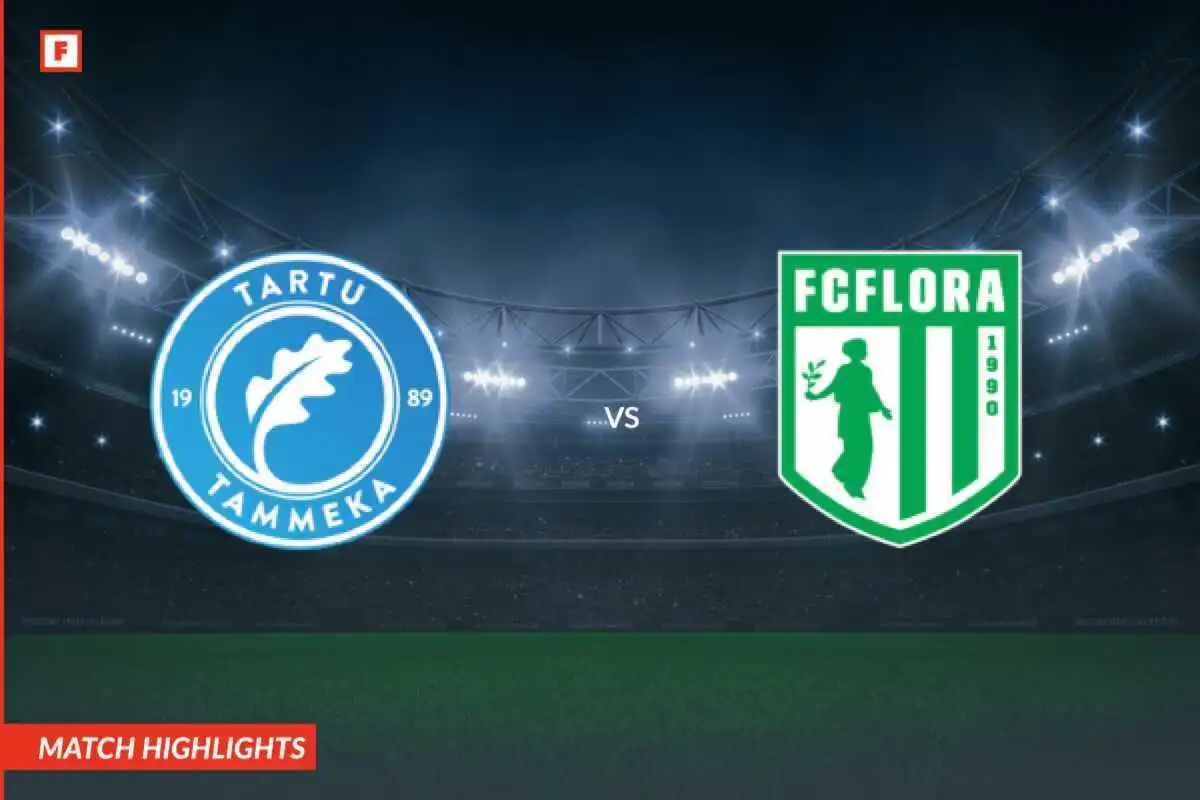 Tammeka Tartu - Flora Tallinn gol e momenti salienti