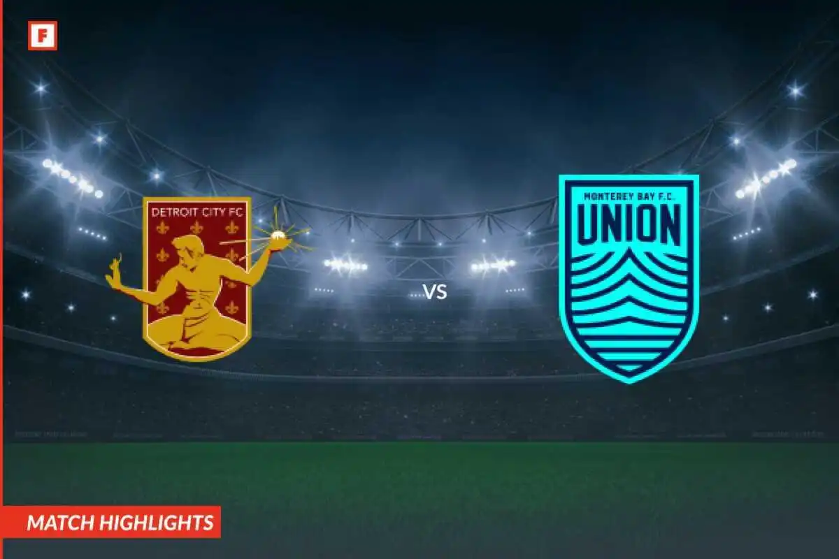 Detroit City - Monterey Bay FC cele i najważniejsze momenty