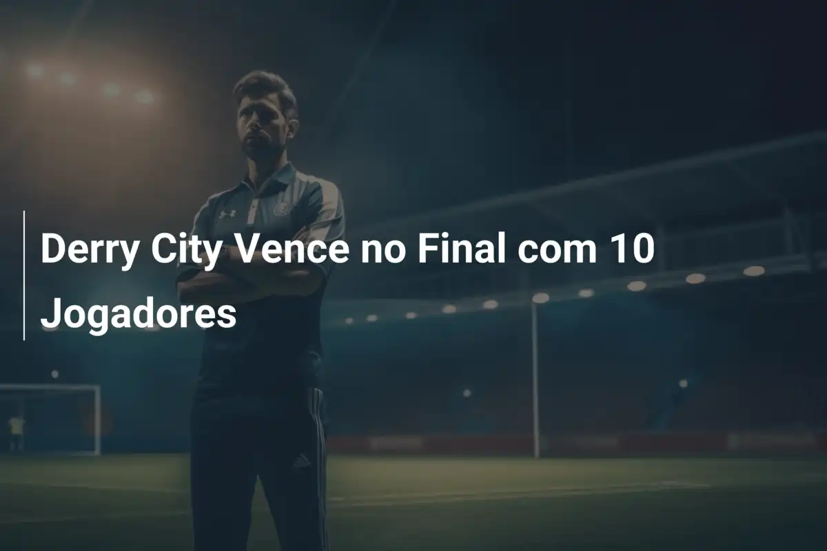Derry City Vence no Final com 10 Jogadores