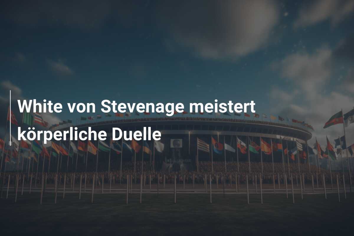 White von Stevenage meistert körperliche Duelle