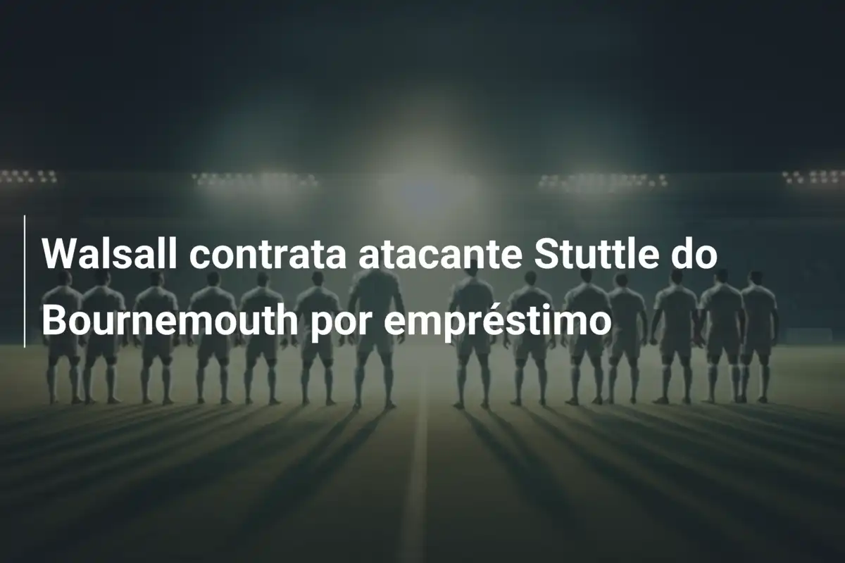 Walsall contrata atacante Stuttle do Bournemouth por empréstimo