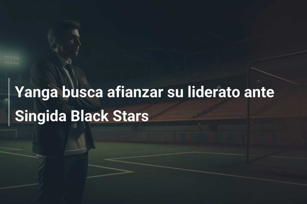 Yanga busca afianzar su liderato ante Singida Black Stars