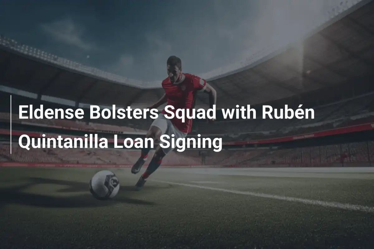 Eldense Rafforza la Squadra con il Prestito di Rubén Quintanilla