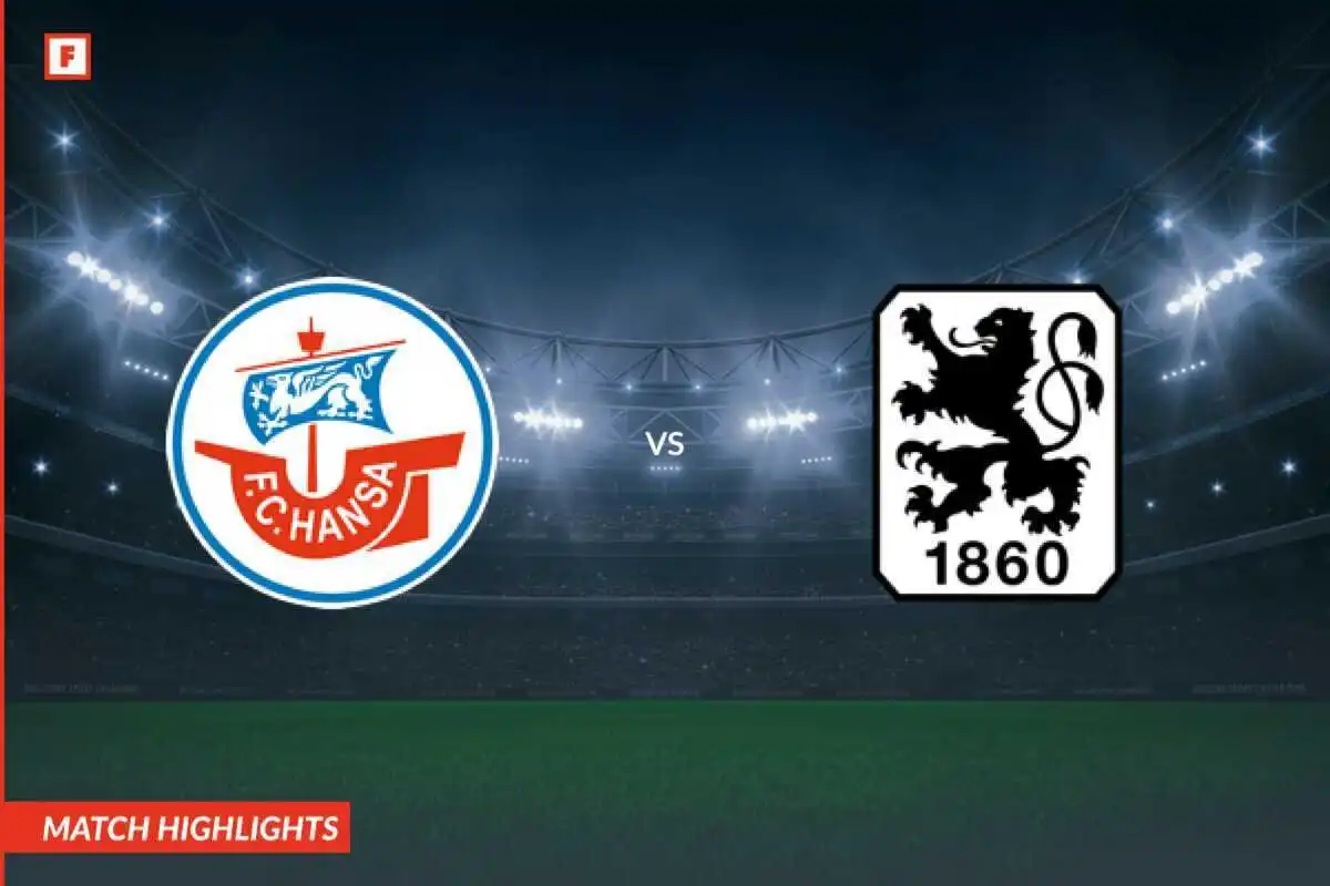 Hansa Rostock - TSV 1860 München tore und höhepunkte