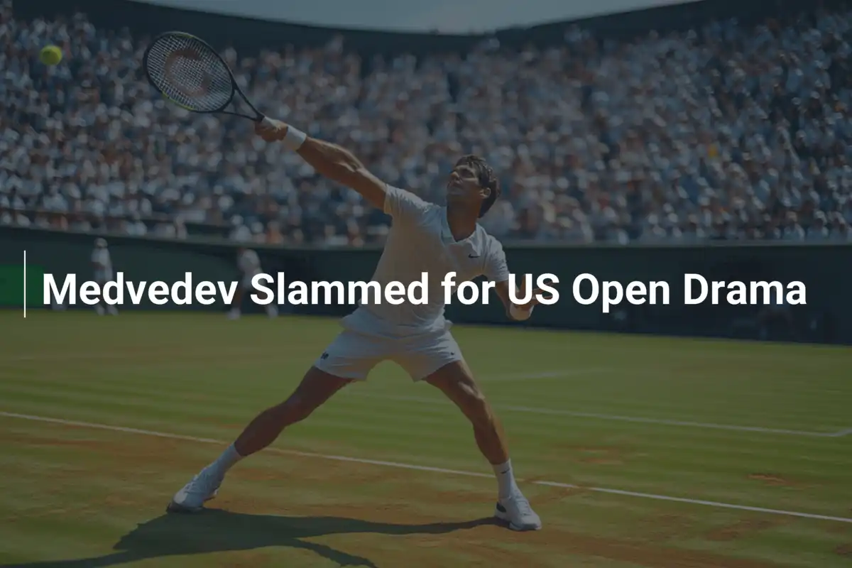 Medvedev im Kreuzfeuer: Drama und Rückschläge bei den US Open