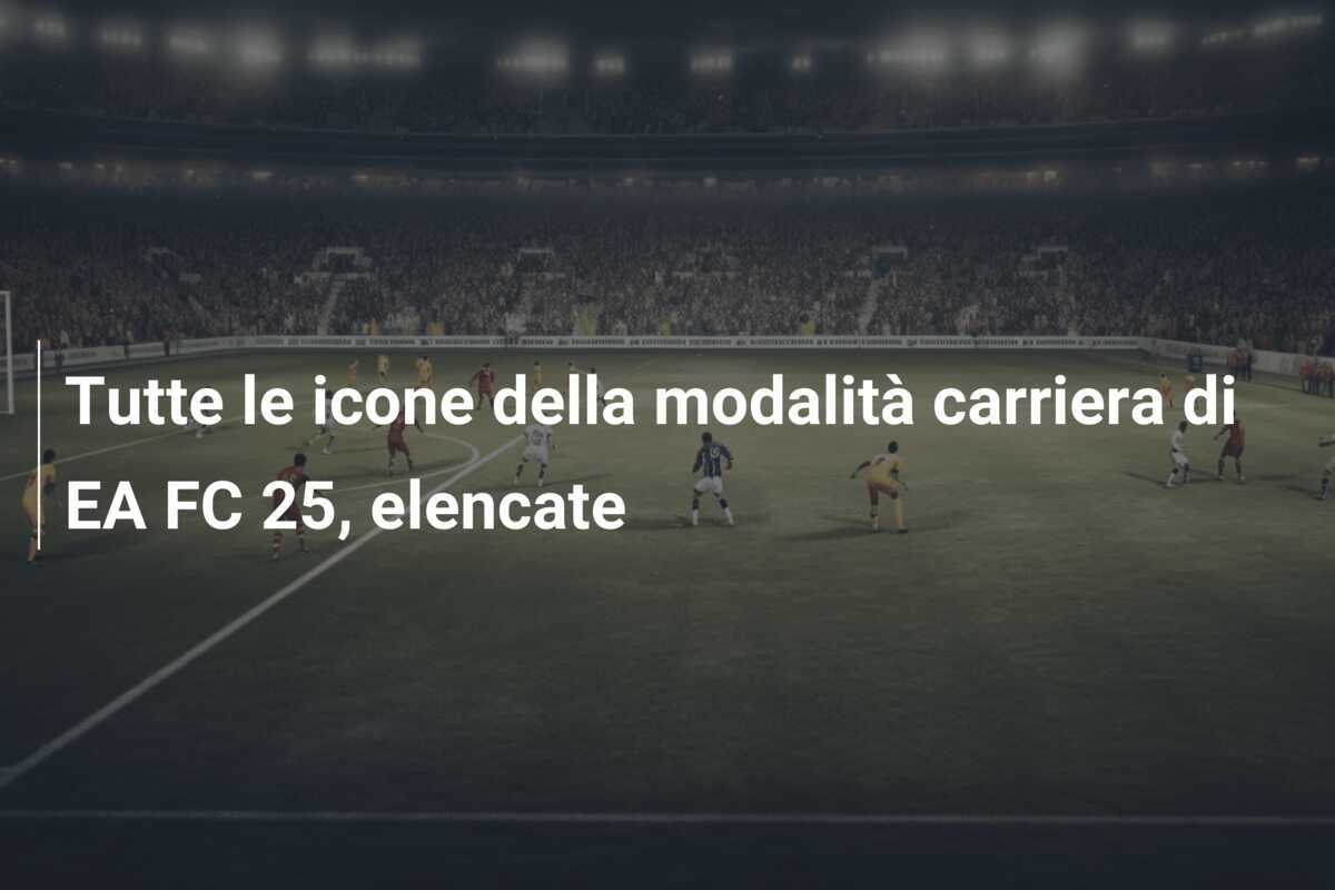 Tutte le icone della modalità carriera di EA FC 25, elencate