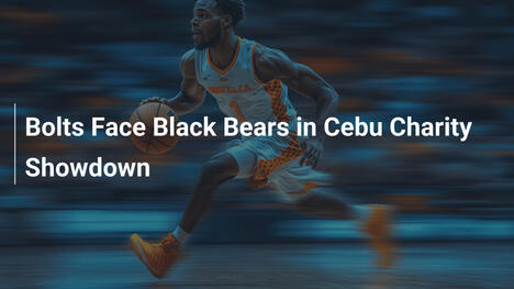 Bolts gegen Black Bears im Cebu-Charity-Duell