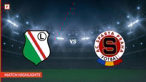 Legia Warsaw - AC Sparta Prague ประตูและไฮไลท์