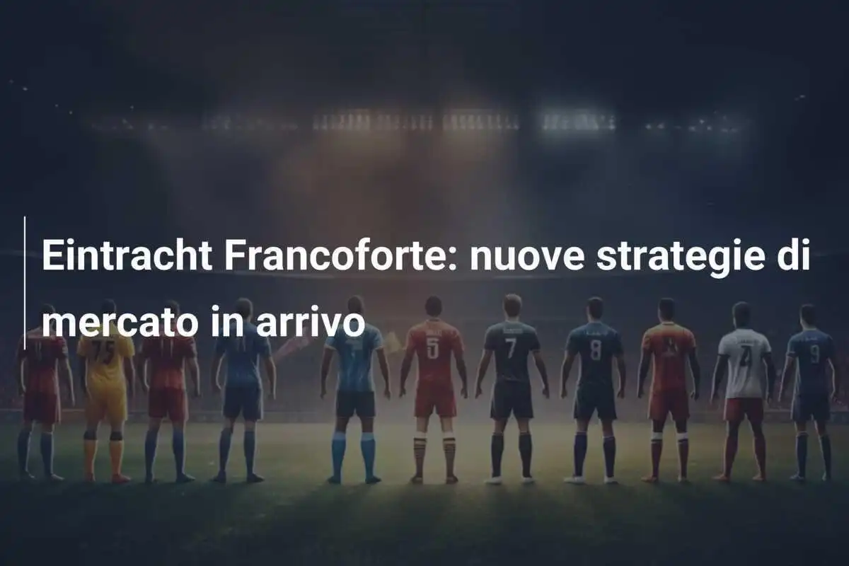 Eintracht Francoforte: nuove strategie di mercato in arrivo