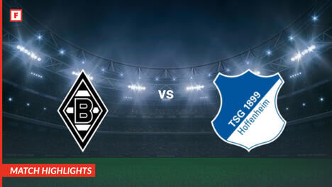 Borussia Monchengladbach - TSG 1899 Hoffenheim gol e momenti salienti