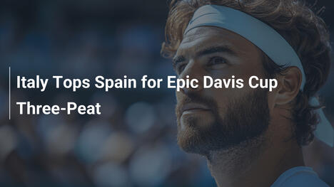 Italien besiegt Spanien für epischen Davis-Cup-Dreifacherfolg