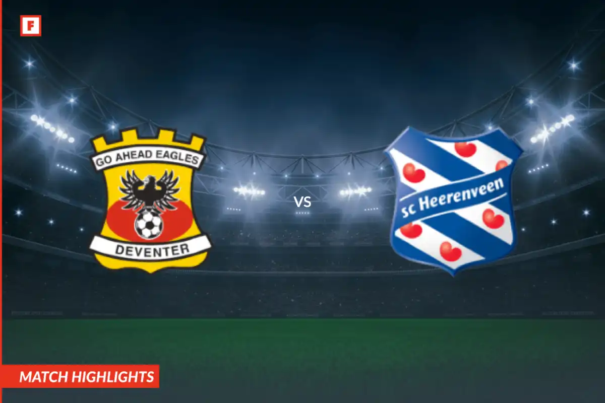 G.A. Eagles - Heerenveen gol e momenti salienti