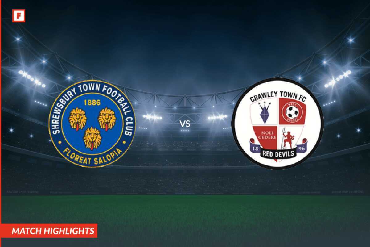 Shrewsbury Town FC - Crawley Town FC gols e destaques - footboom1.com