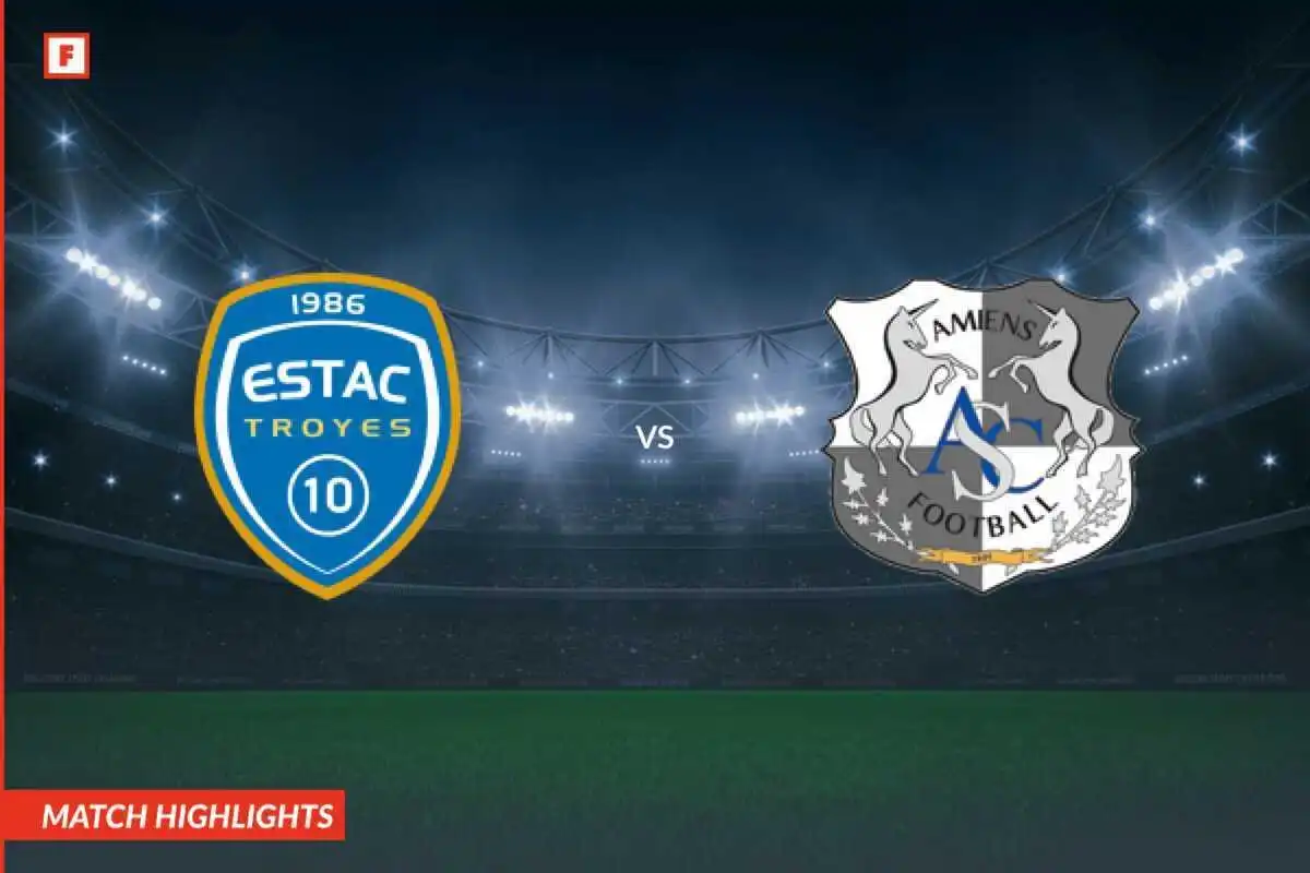 ES Troyes AC - Amiens SC tore und höhepunkte