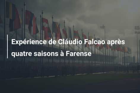 Expérience de Cláudio Falcao après quatre saisons à Farense