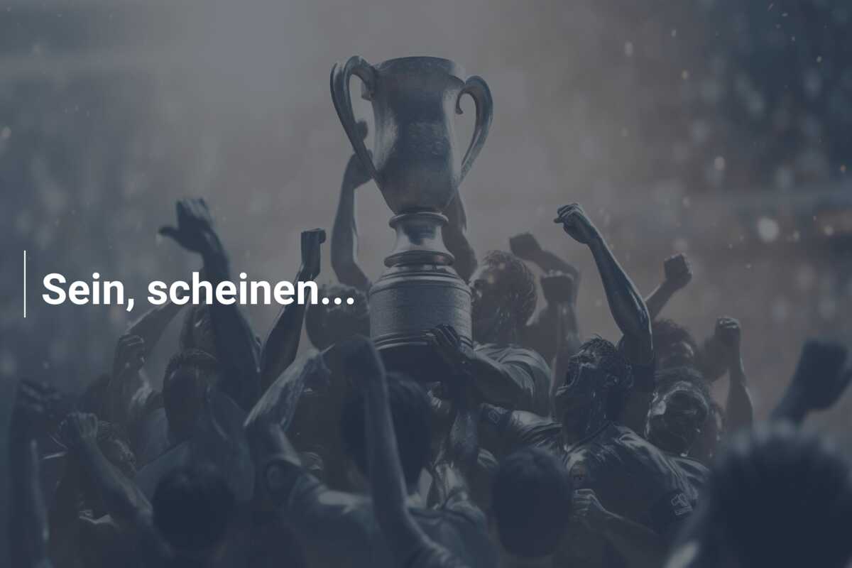 Sein, scheinen…