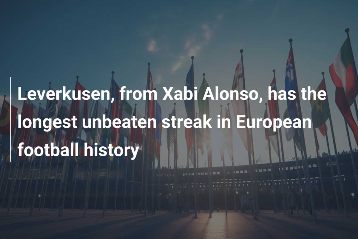 Leverkusen From Xabi Alonso Has The Longest Unbeaten Streak In 