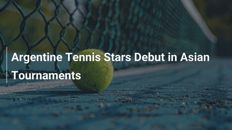 Argentinische Tennis-Stars starten in asiatischen Turnieren