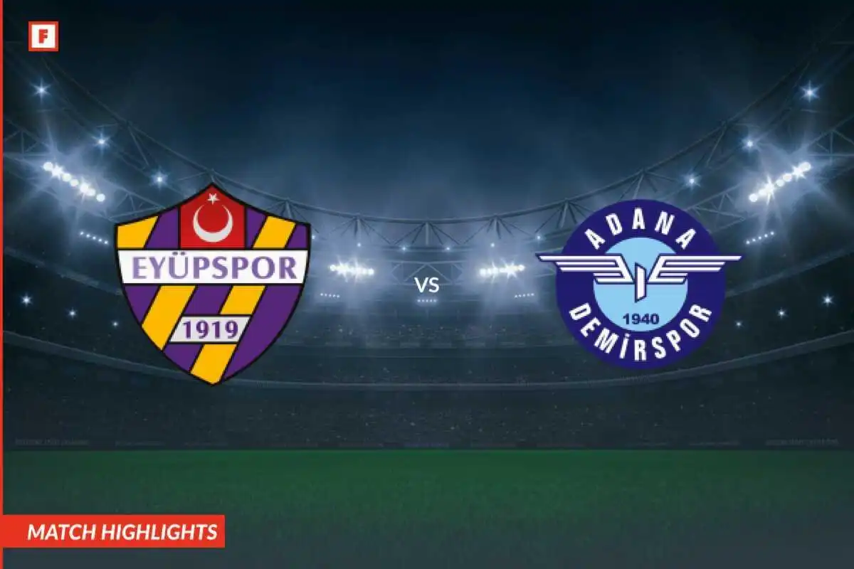 Eyupspor - Adana Demirspor mål og høydepunkter