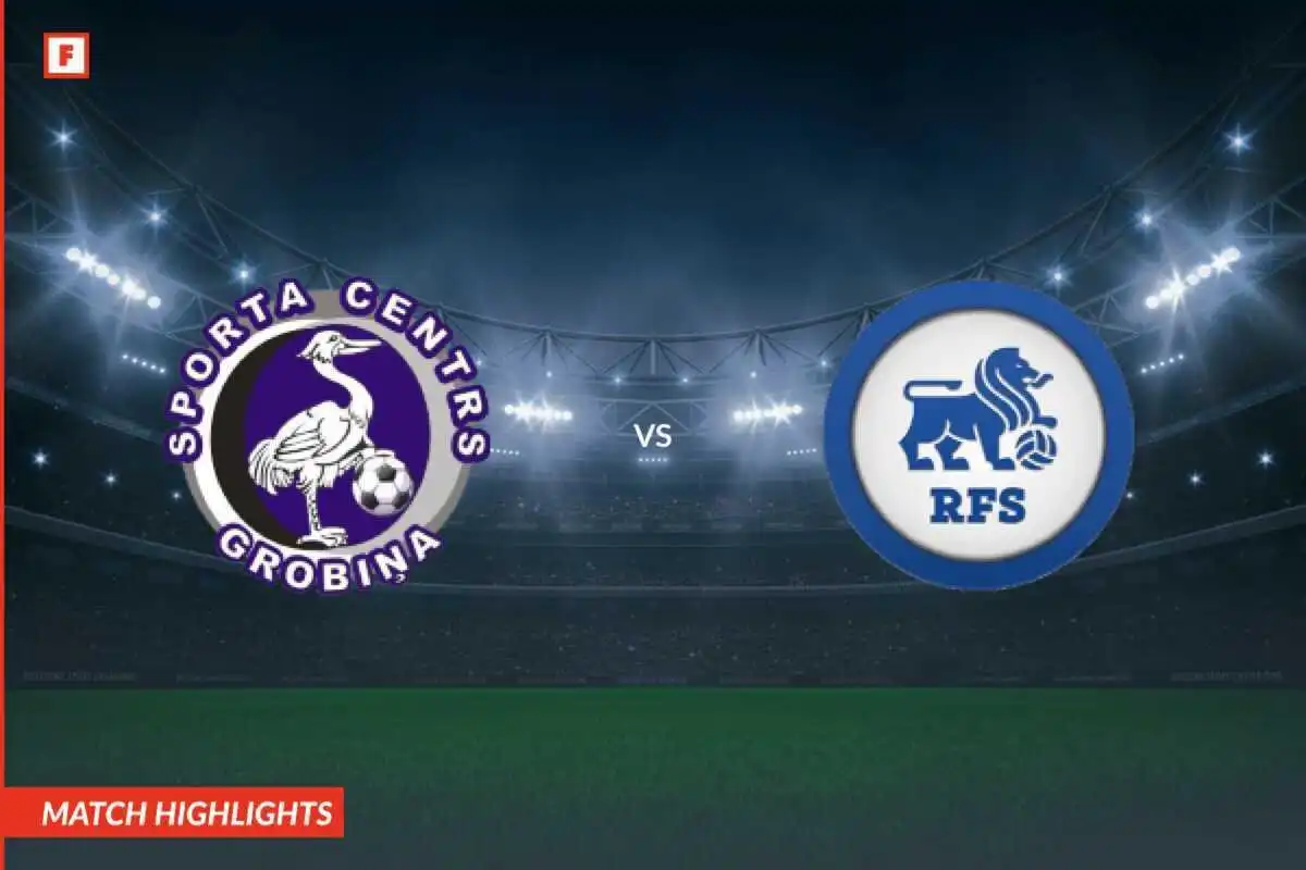 Grobina - Rigas Futbola skola goals and highlights