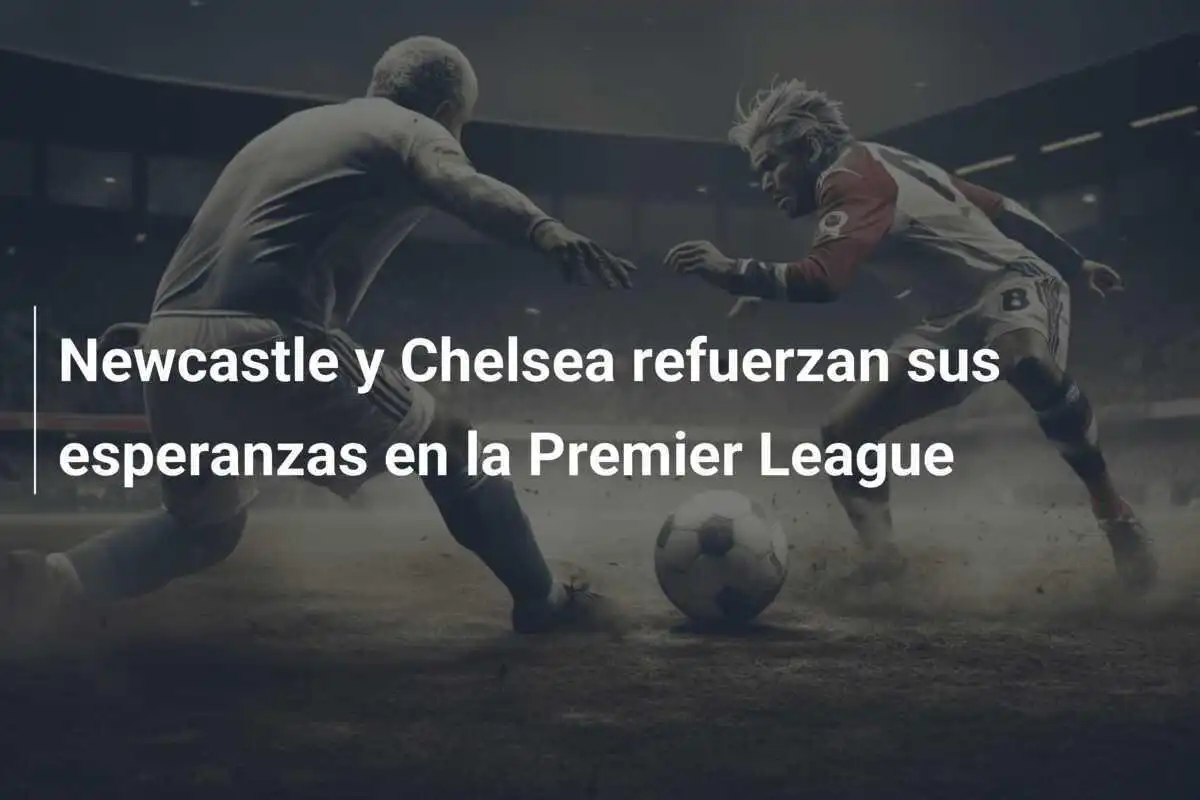 Newcastle y Chelsea refuerzan sus esperanzas en la Premier League